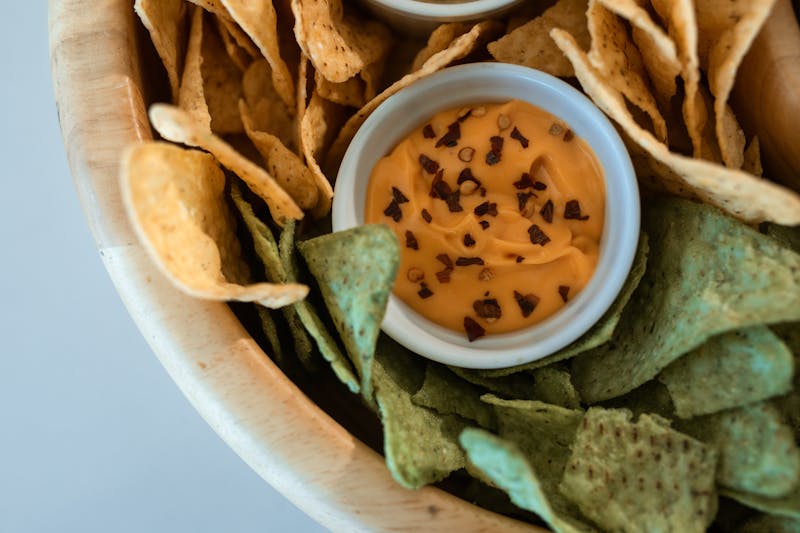 Spicy Chicken Nachos