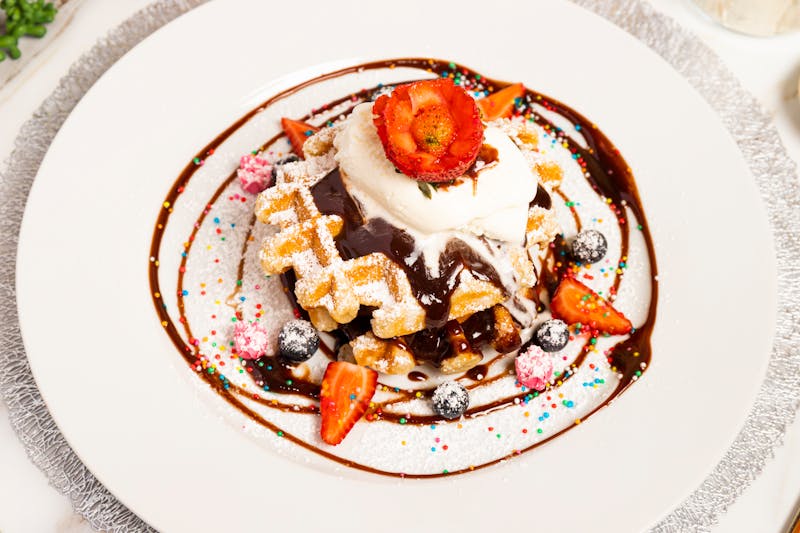 Churros with Chocolate Sauce